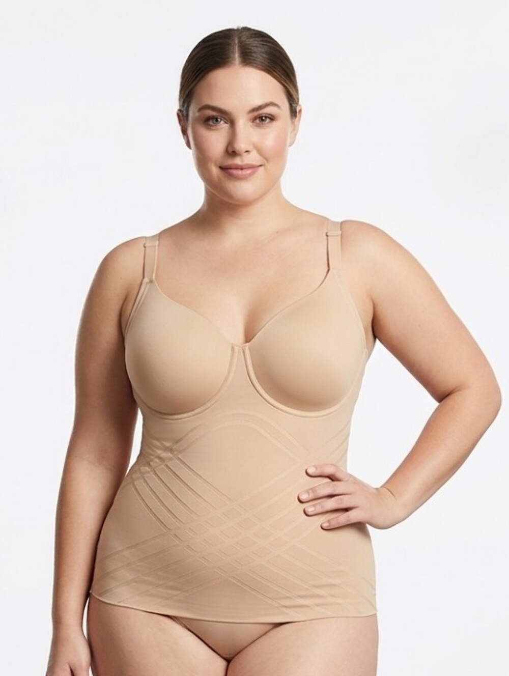 Honeylove Nude Sculpting Camisole with Underwire 3X